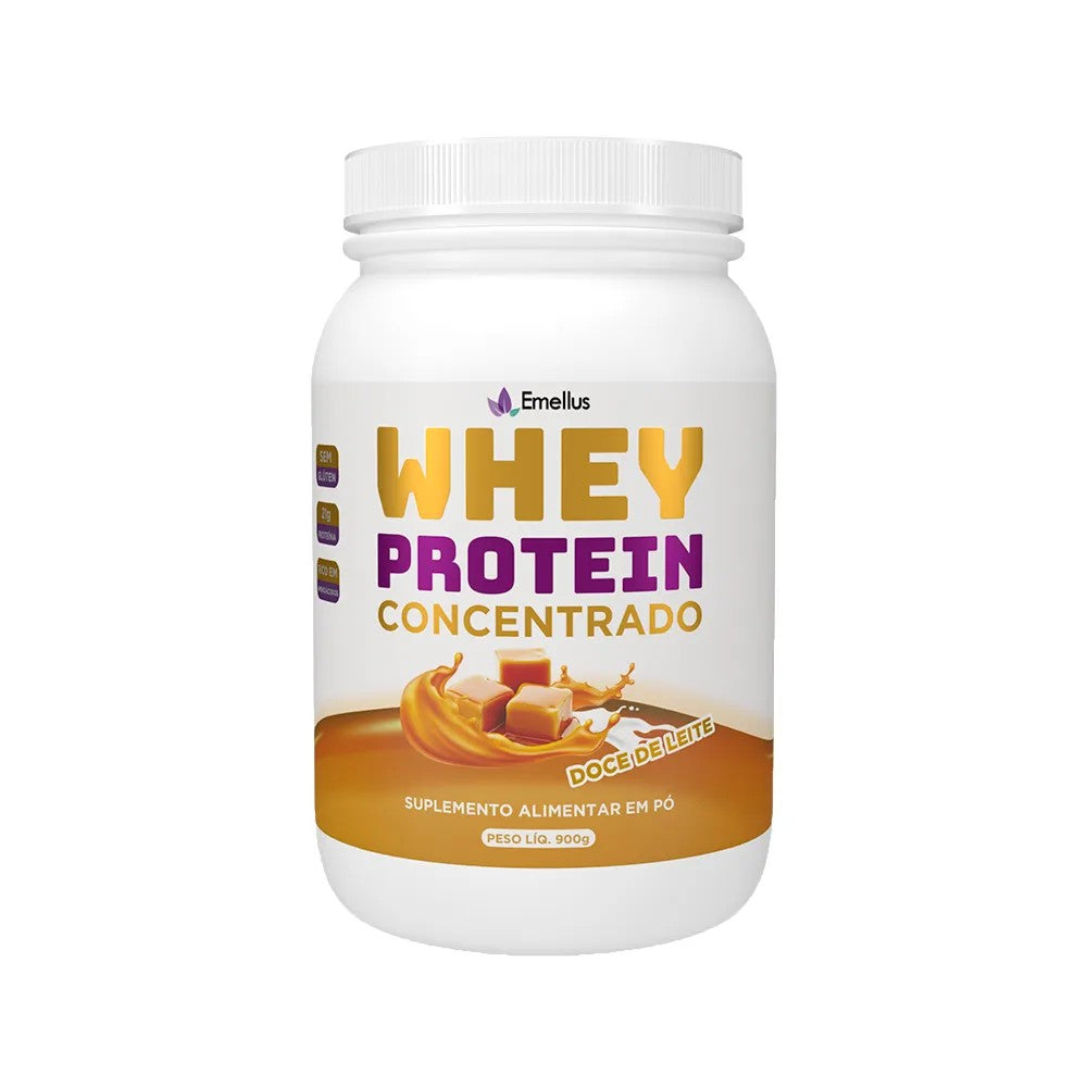 Whey Protein Concentrado – Força e Sabor Natural - Doce de Leite